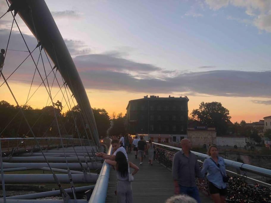 Zachod Slonca Nad Wisla Appartement Krakau Buitenkant foto